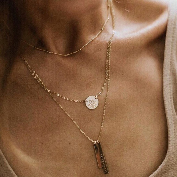 “You Grow, Girl” Wildflower Dainty Charm Necklace - Picture 6 of 11